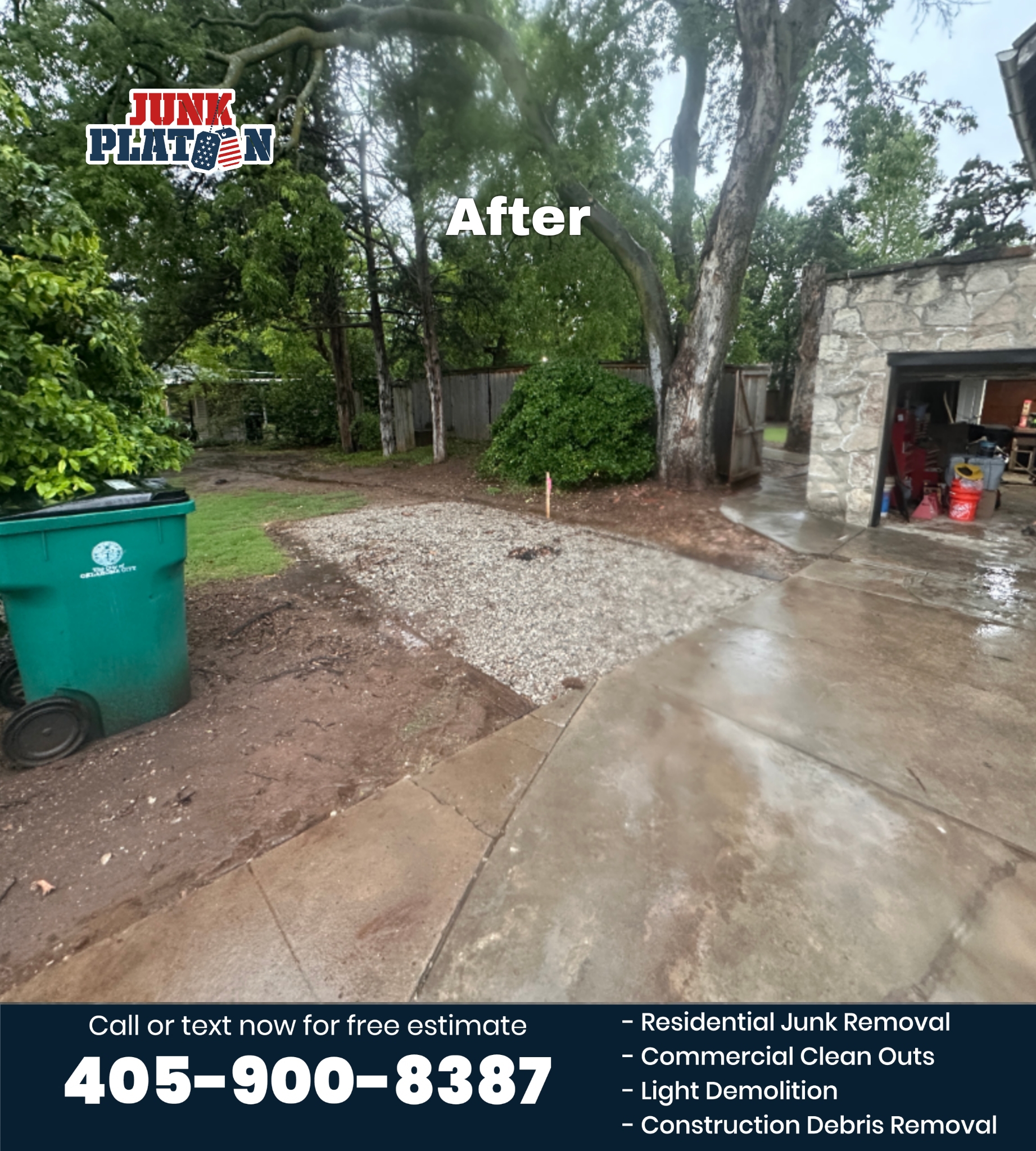 Home Yard clean out in Oklahoma city