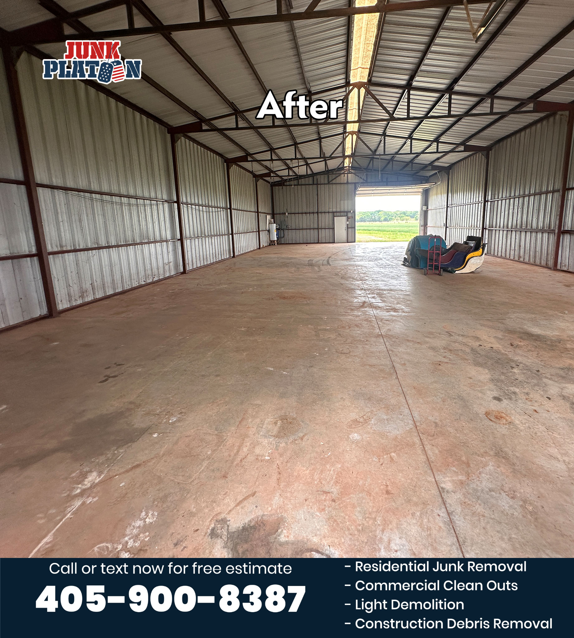 Home Barn / storage celan out in OKC