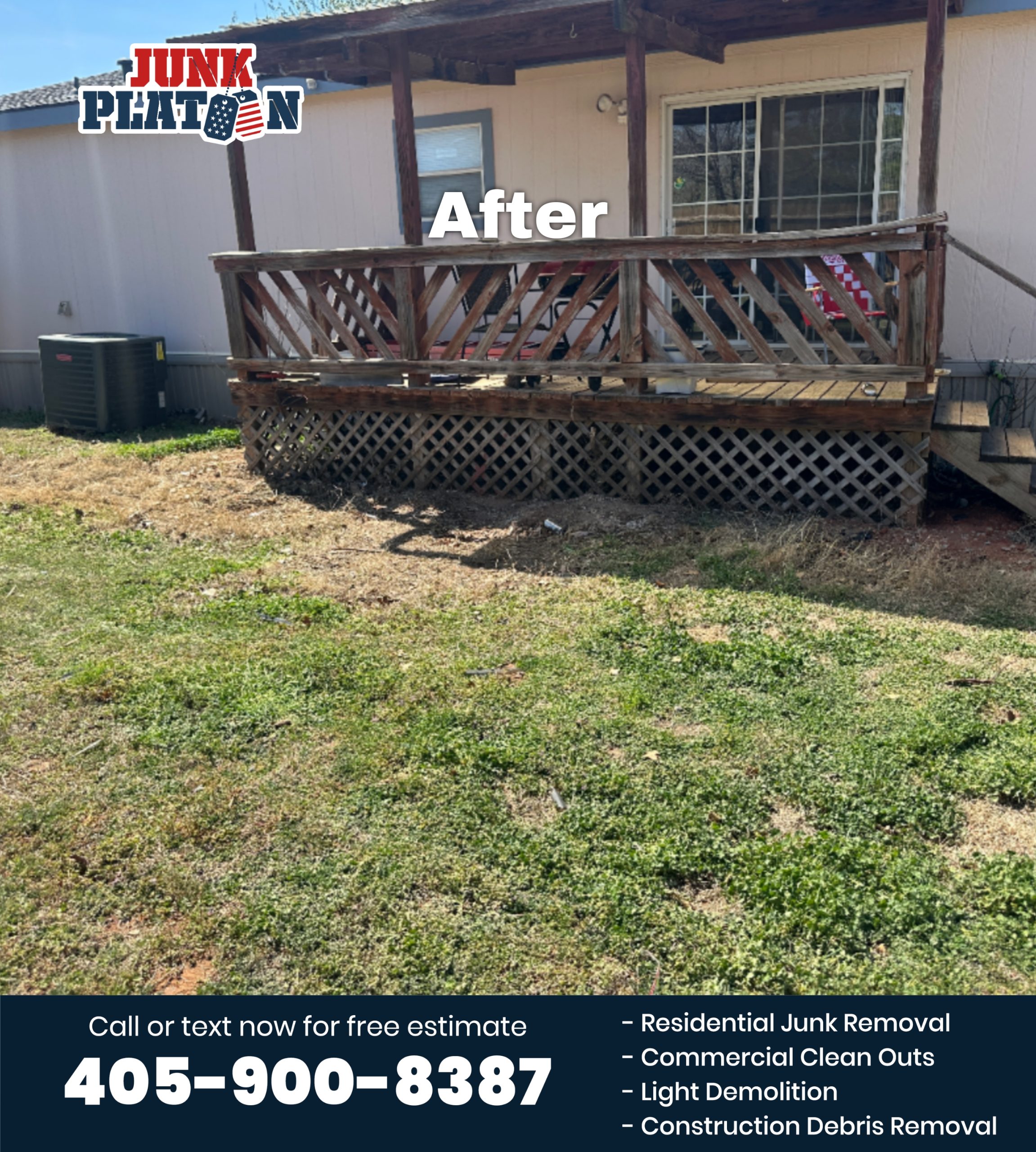 Home Yard waste celan out in OKC