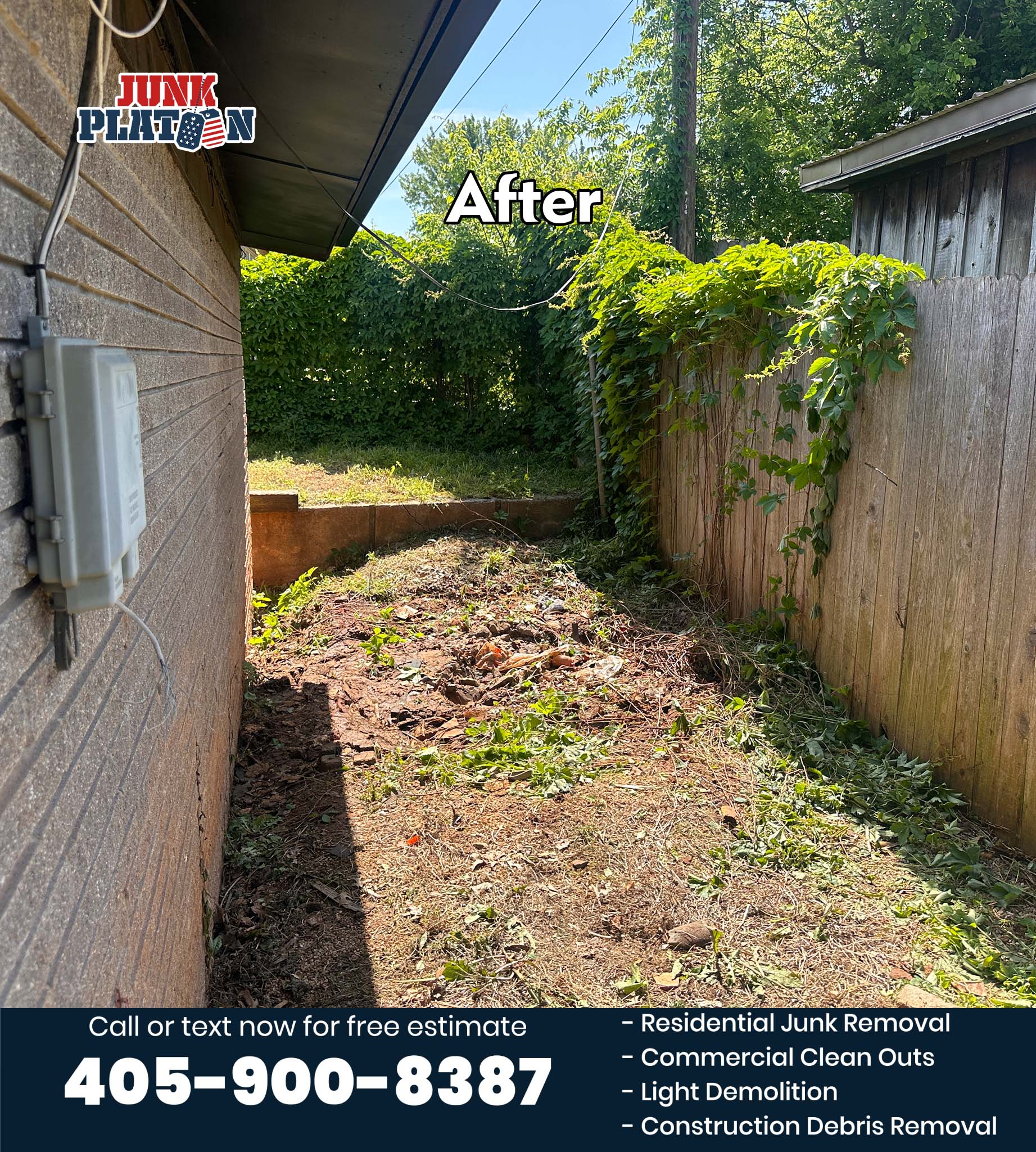 Home Shed removal in Oklahoma city